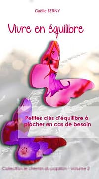 page de garde du livre vivre en équilibre