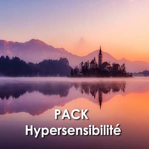 île au milieu d'un lac pour illustrer un pack de vidéos sur l'hypersensibilité