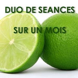 citron vert pour illustrer un duo de soins énergétiques