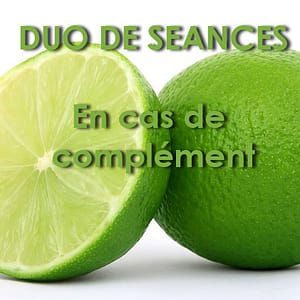 citrons vert pour illustrer un complément au duo de soins énergétiques
