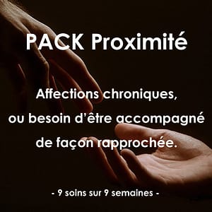 Pack Proximité - 9 soins sur 9 semaines